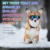 Laser Dog Sunglasses with UV Wind Dust Fog Protection for Medium or Large Pets