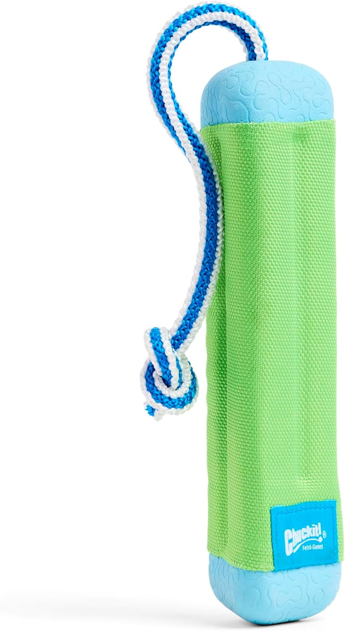 chuckit! amphibious bumper fetch stick toy for medium dogs - floats in water - interactive dog toys