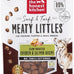 Honest Kitchen Human Grade Dog Treats Surf & Turf Meaty Littles with Beef & Salmon Recipe, 4 oz Bag, USA Made