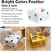 Migipaws Automatic MigiBox Plus Cat Toys 3-in-1 Interactive Pounce Mystery Under 12 Holes Rechargeable White Kitten Toy