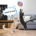 jecery 5 pcs cat spring balls colorful playful coils interactive action toys caged rats for kitten pet supplies
