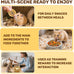 Sukh Natural Botanical Rabbit Treats for Guinea Pigs and Hamsters - 160g Mix of Freeze Dried Fruits, Vegetables, and Flowers