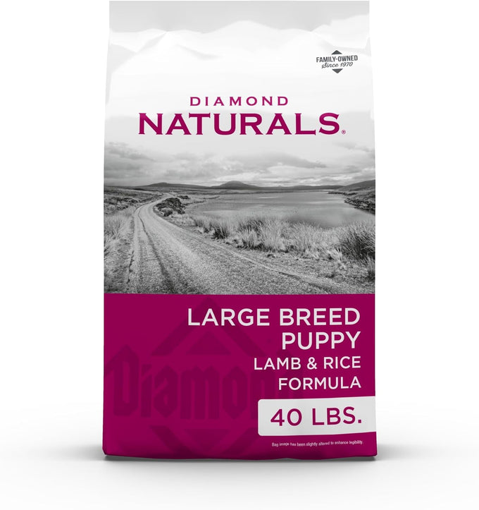 Naturals Diamond Large Breed Puppy 40 lb Lamb and Rice Dry Dog Food