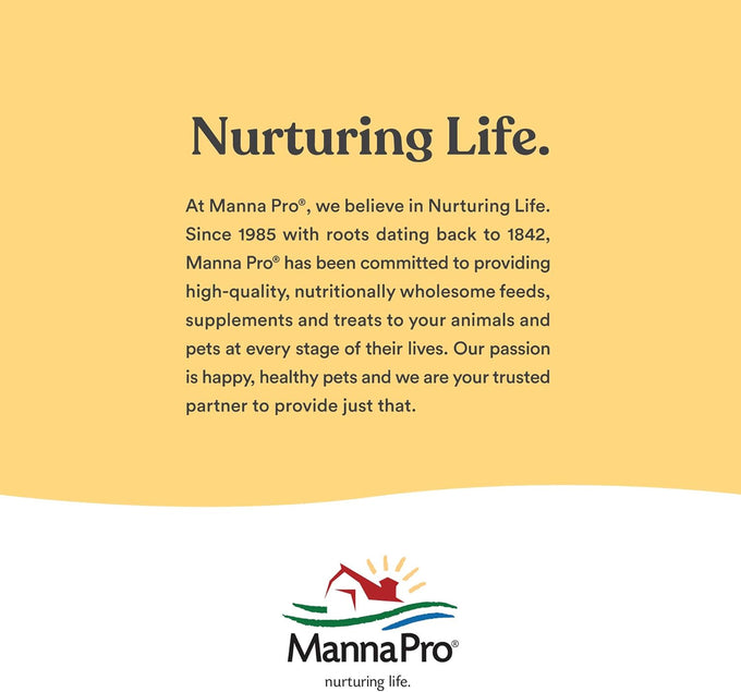 Manna Pro 24% Protein Crumbles for Chickens, Ducks, Gamebirds & Turkeys - Healthy Complete Diet, Vitamins & Minerals, 5 lb Bag