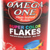 Omega One Super Color Flakes 5.3 oz fish food with natural color boosters and omega 3 & 6 HUFA's