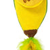 Catstages Pickle Kicker Cat Toy - Soft Plush Crinkle Toy with Catnip and Dental Mesh, 6.5"
