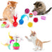 ailuki 35-pc cat toys kitten toys assortment variety catnip toy set for cat puppy kitty