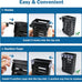 Black aquarium plant holder 4 PCS with 24 hooks, 20 suction cups for fish tank decorations