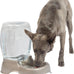 Petmate Pet Cafe Cat and Dog Water Dispenser, USA Made, 3 GAL, Pearl Tan Pet Bowl with Automatic Refill