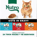 Nutro Perfect Portions adult wet cat food cuts in gravy multipack, 24-count, pack of 1
