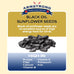 armstrong black oil sunflower bird seed, 35.3 pounds, northern cardinals, blue jays, hairy woodpeckers