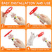 Cat Fetch Toy Disc Launcher with 6 Soft & Flexible Discs, Glow-in-the-Dark, Indoor Use