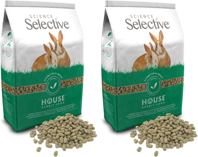 Supreme Petfoods Science Selective House Rabbit Food Brown 52.8 oz Timothy Hay Formula