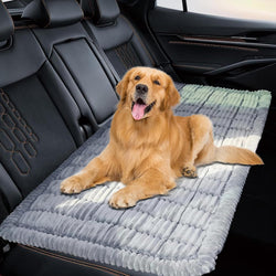 Backseat Dog Car Bed Mat for SUVs, Trucks, and Sedans - Soft, Non-Slip, and Machine Washable