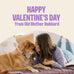 Old Mother Hubbard Natural Peanut Butter Flavor Dog Biscuits, 6 oz Bag, Valentine's Day Seasonal Treats