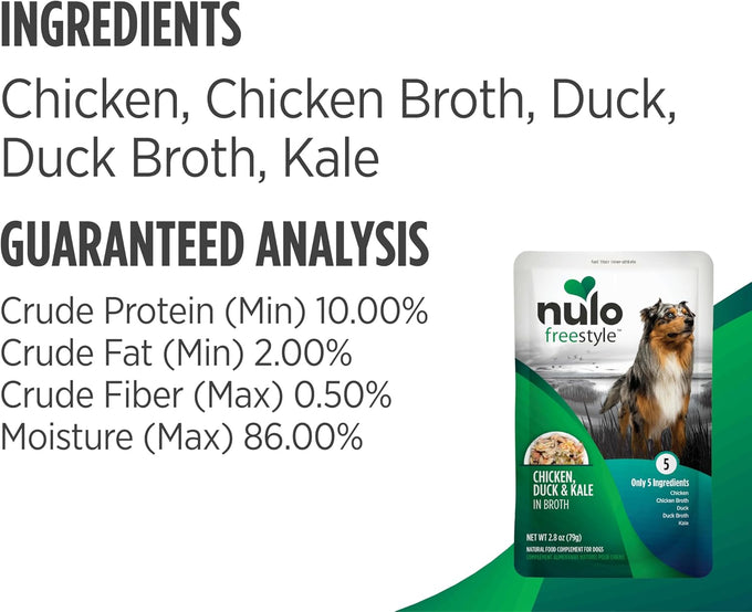 Nulo Freestyle Variety Flavor Grain-Free Puppy & Dog Food Topper