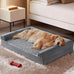 Bfpethome orthopedic dog bed for large dogs, 36x27 inches, waterproof couch pet bed with removable cover
