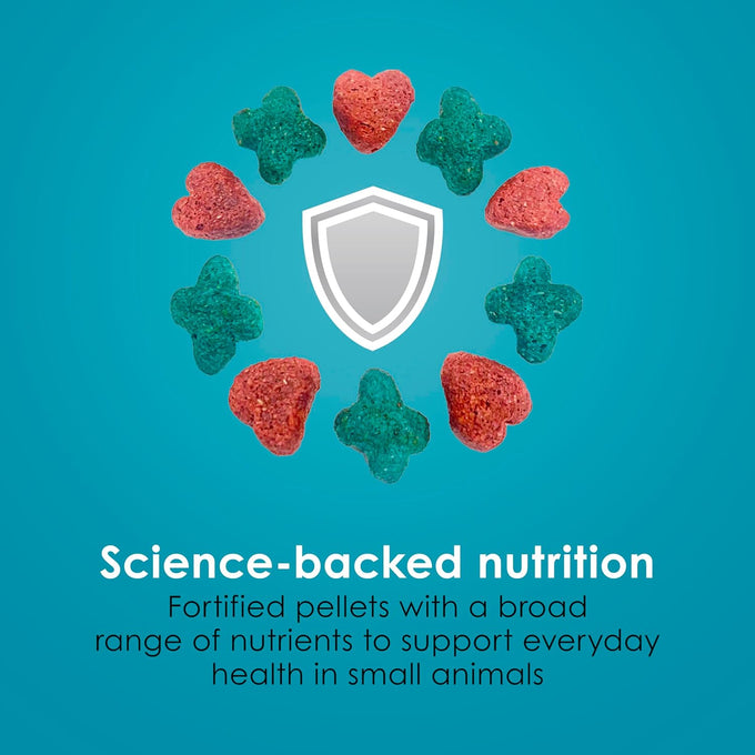 kaytee forti-diet pro health nourish+protect adult rabbit food, 5 pounds, comprehensive nutrition and digestive health