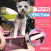 petbobi pet car booster seat for small dogs portable breathable bag with seat belt safety stable travel