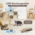 Pawingcat Remote Control Cat Toy Interactive Rechargeable Feline Toy for Indoor Cats 3-Speed Adjustment