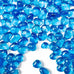 0.89LB Blue Sea Glass Pebbles for Fish Tanks Decorations, Aquarium Gravel Rocks, Glass Gems Stones Beads Pebbles Rock Sand Vase Filler