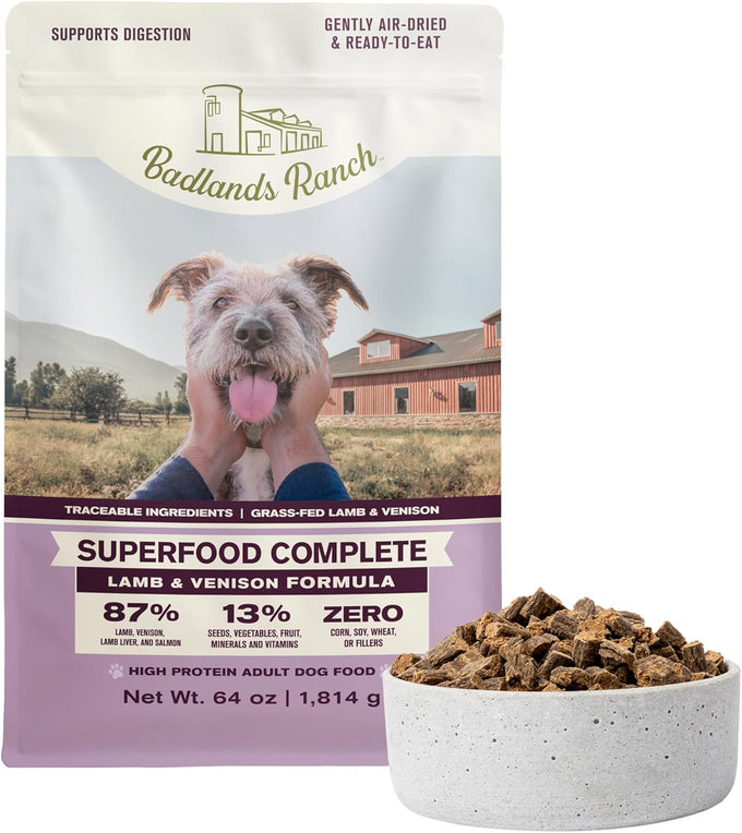 Badlands Ranch by Katherine Heigl Air-Dried Beef Dog Food