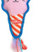 Catstages Loaf Kicker Toy with Catnip and Dental Mesh - Bread Shape, Plush, and Ribbon Cat Toy for Kicking and Teeth Cleaning, Tan