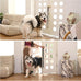 Luckyiren Upgraded Puppy Bells Dog Doorbells for Door Knob Training Go Outside Premium Quality 3 Snaps Adjustment