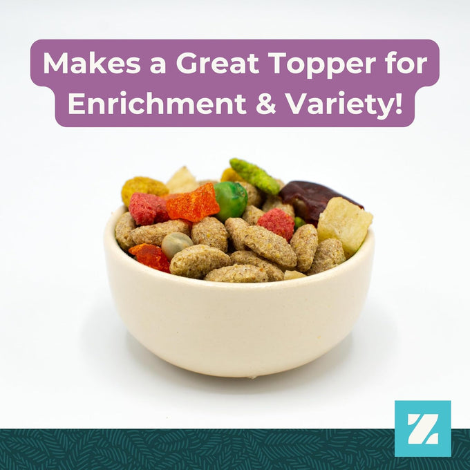 ZuPreem Pure Fun Bird Food Seed Pellet Blend for Medium Large Birds Parrot Conure