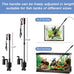aqqa 6 in 1 automatic fish tank cleaning kit gravel vacuum for aquarium 320gph 20w