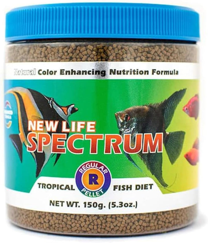 New Life Spectrum Regular 150g Naturox Series fish food pellets