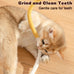 Cat Chew Ropes 4Pcs for Indoor Cats with Refillable Natural Catnip and Soft Cotton Rope Design
