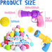 2 Cat Toy Launchers & 100 Cat Pom Pom Balls in Macaroon Colors, Silent Plush Elastic Balls for Kitty