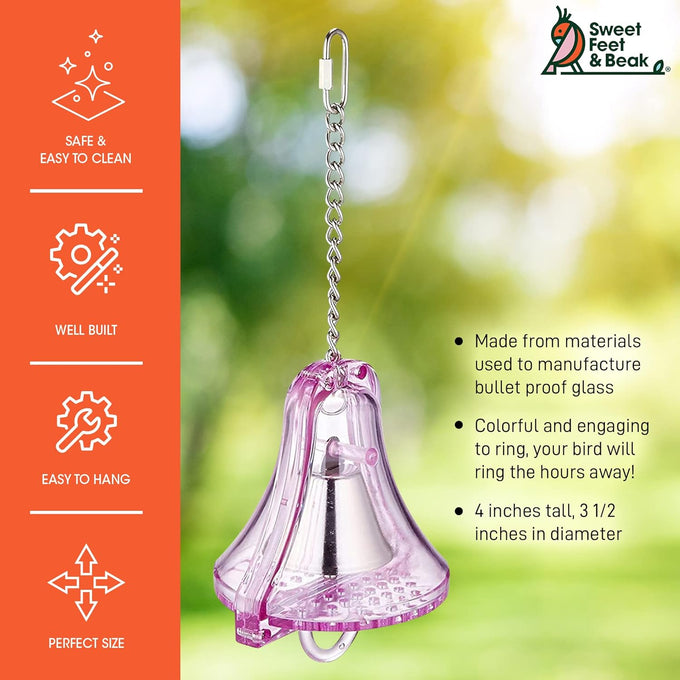 sweet-feet-and-beak-large-indestructibell-large-non-toxic-bird-cage-accessory-for-parrots-and-large-birds