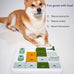 Barkwhiz dog puzzle toy with 3 levels, suitable for bored and smart dogs, treat puzzle for all breeds