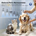 Gentle Pet Shower Attachment with One-Button Pause, 2-Mode Mini Pet Shower Head for Nervous Dogs and Cats, 98'' Long Hose