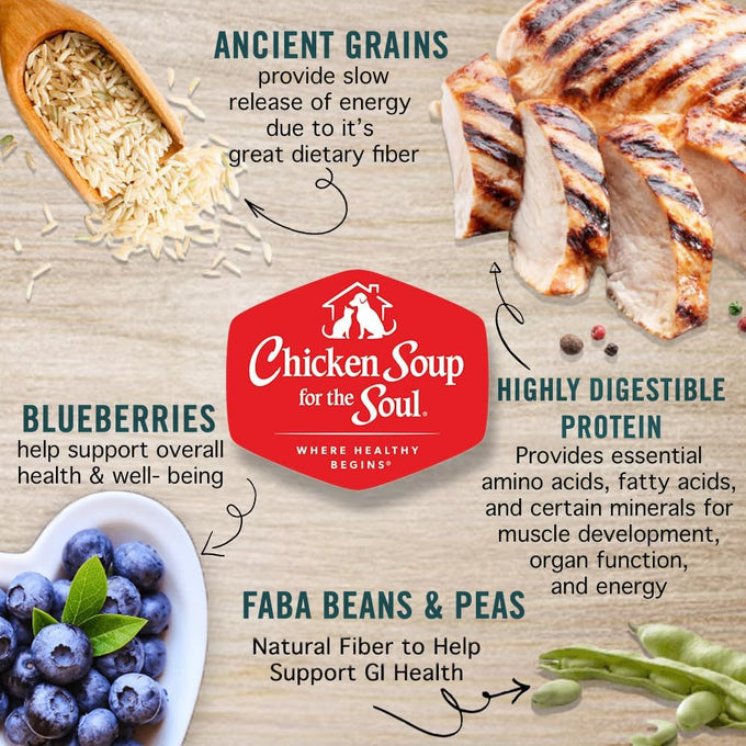 Chicken Soup for the Soul Adult Dry Dog Food, Chicken & Turkey