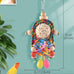 Bissap conure toys, 2pc bird parrot foraging shredder hanging toys with sola balls for small parrots, parakeets, conures, and cockatiels.
