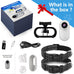 HD 1080P Mini Pet Collar Camera with Video Record and Photos for Dogs and Cats - Small Sports Video Cameras
