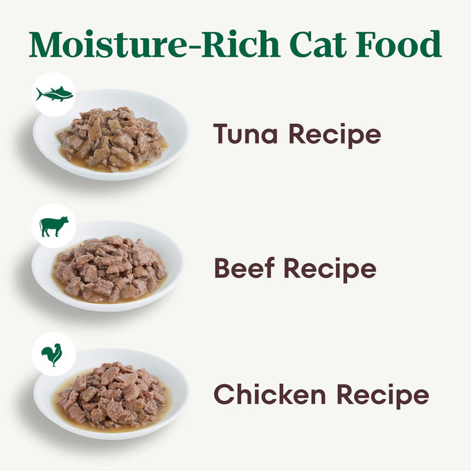 Nutro Perfect Portions adult wet cat food cuts in gravy multipack, 24-count, pack of 1