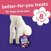 Fruitables Baked Dog Treats - Pumpkin and Apple Flavor, 7oz, Low Calorie, Wheat-Free, Made in the USA
