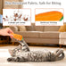 etyker plush catnip toys, 5 pack, indoor kitten kitty toys, interactive veggie shape cat kicker chew toys