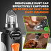 Whisper quiet dog nail grinder with 4 LED lights, safe & stress-free for sensitive dogs, cats, all breeds & sizes