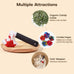 potaroma 4pcs cat toys knife-shaped kitte catnip crinkly sound indoor exercise for all cat breeds