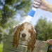 3 Piece Portable Orange Blue Green Silicone Outdoor Dog Shower for Bottles Attachment Accessory Camping Beach Hiking