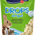 Vitakraft vanilla yogurt drops for rabbits guinea pigs and hamsters, real yogurt whey protein, no artificial colors flavors or preservatives