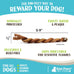 Raw Paws lamb pizzle twists for dogs, 5-9-inch, USA packed, natural lamb, free-range, and grain-free