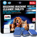 Washing machine cleaner tablets - pet hair removal, odor elimination, septic tank safe, HE compatible