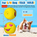 holyteed soft latex squeaky dog balls for medium breeds, 6pcs, 2.31*2.16