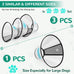 Gladog Soft Dog Cone Collar Set (3 Sizes) - XL Single Size - Adjustable E Collar for Post-Surgery Recovery